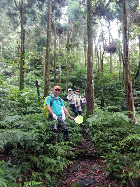 Friendly hikers