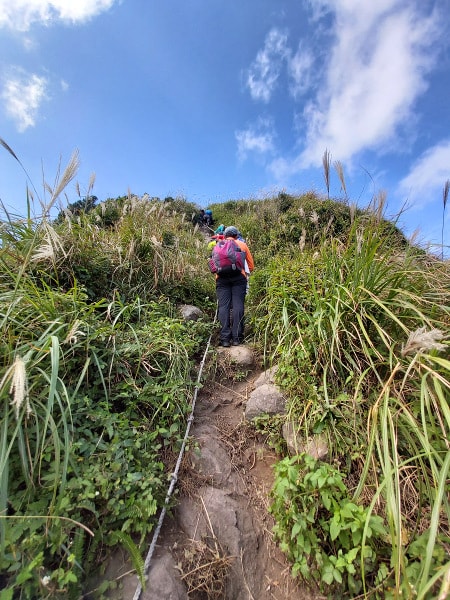 Steep cliff