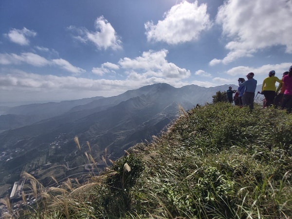 On the top of the mountain