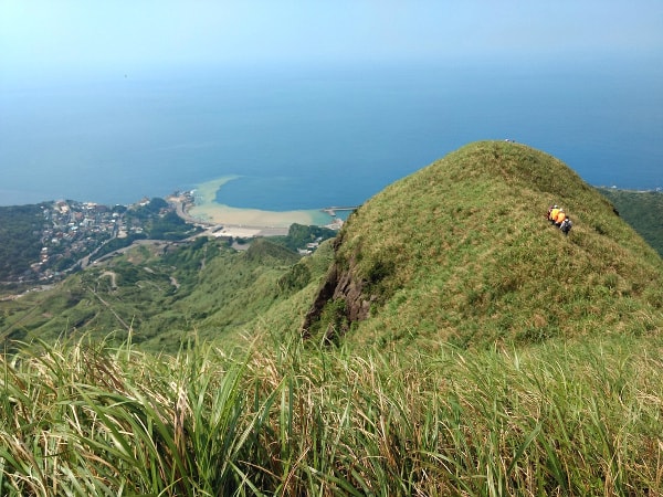 Mountain and ocean view