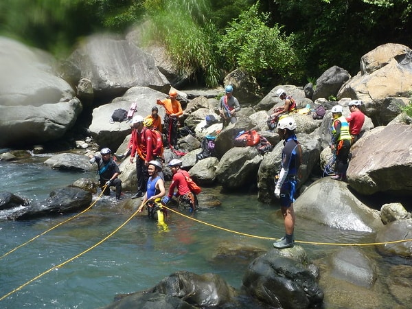 River tracing in Taiwan