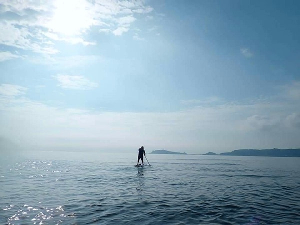 Sea paddling in Taiwan