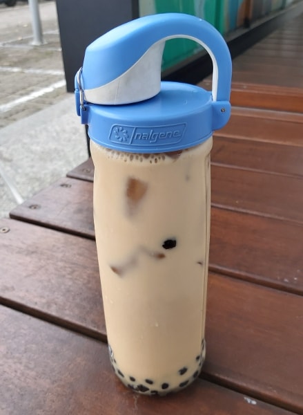 Boba, or peral milk tea in Taiwan