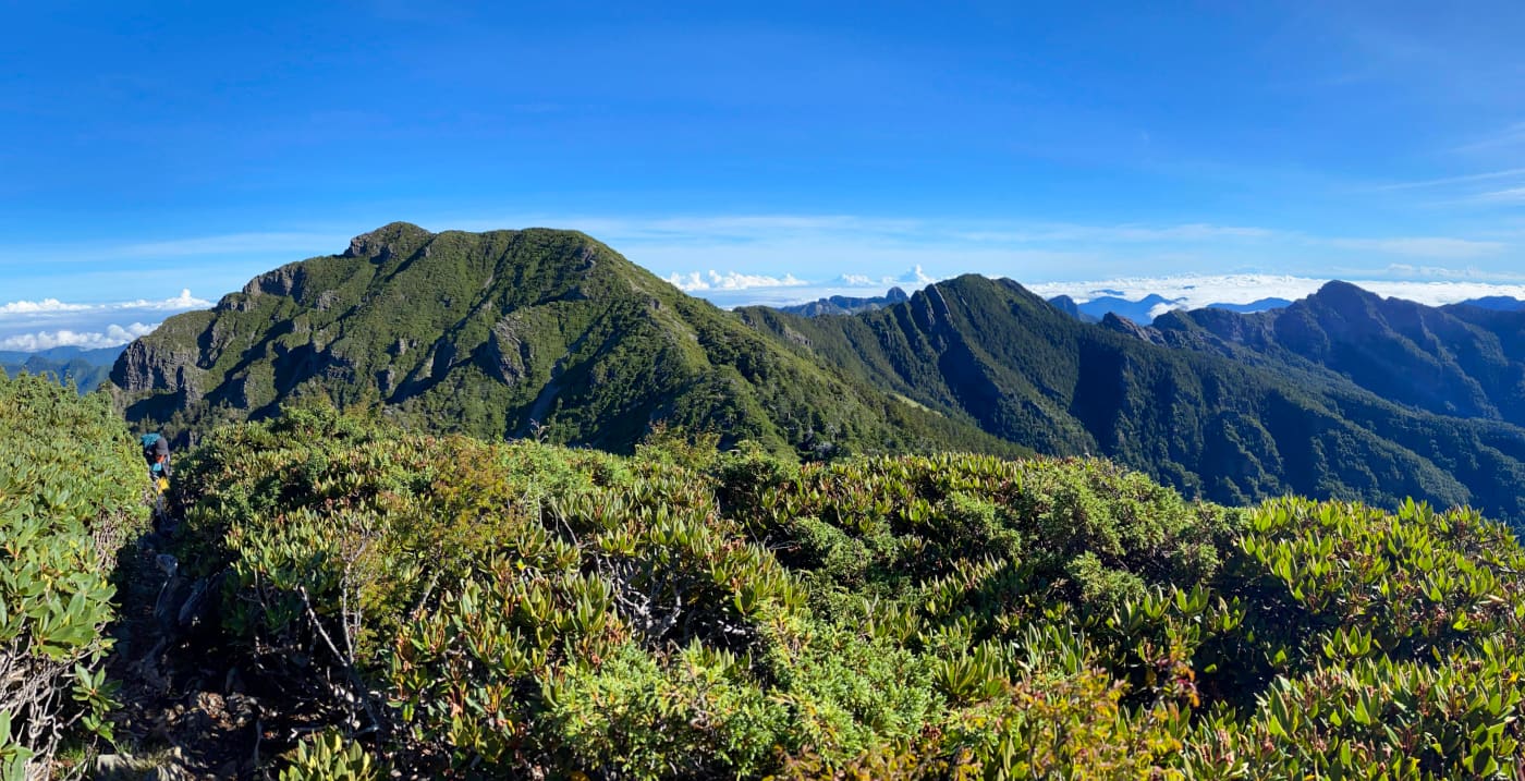 Holy Ridge Trail in Taiwan